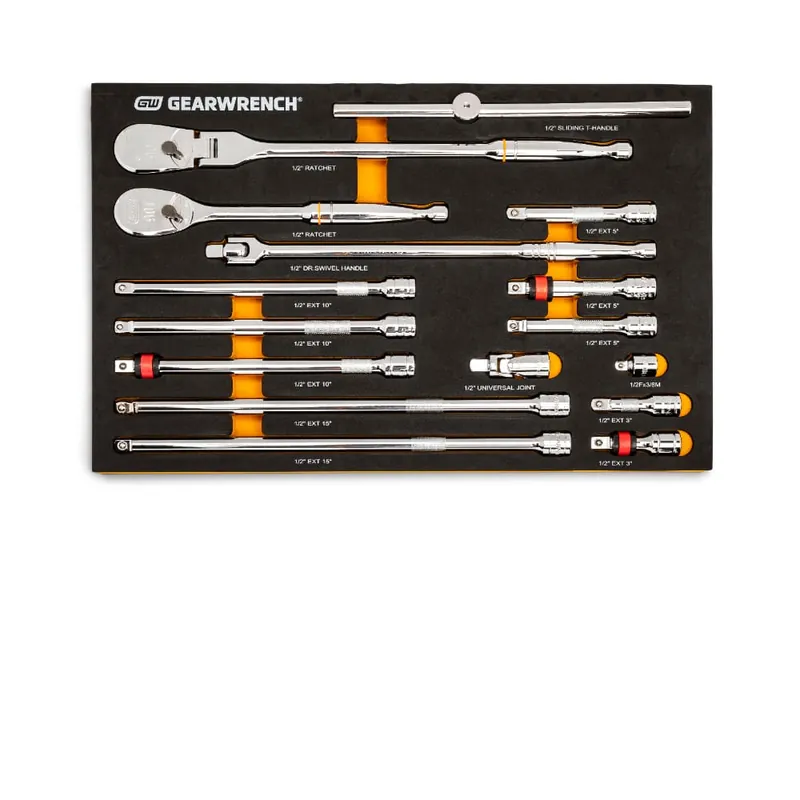 Gearwrench 86522 Modset 90T 1/2 Drive Tool Set 16pc