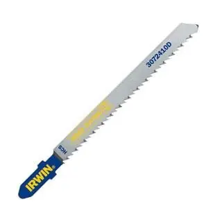 Irwin 25834862 U-shank Jig Saw Blade 6 Tpi 4 Inch 2 Pack