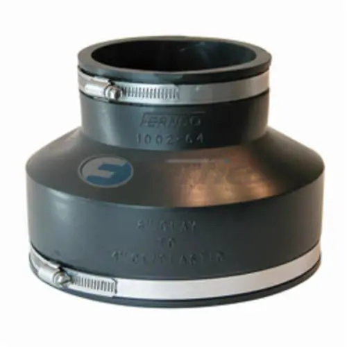 Fernco fernco-1002-64 Flexible Pipe Coupling 4x6 Clay to Pvc