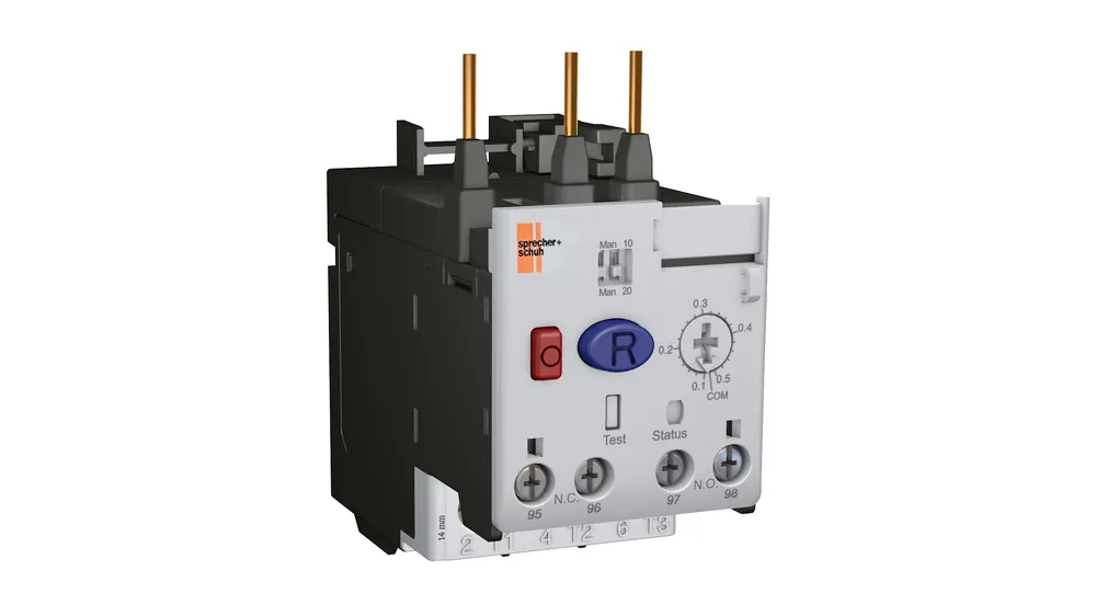 Sprecher + Schuh CEP7-1EECB Overload Relay 1-5 A