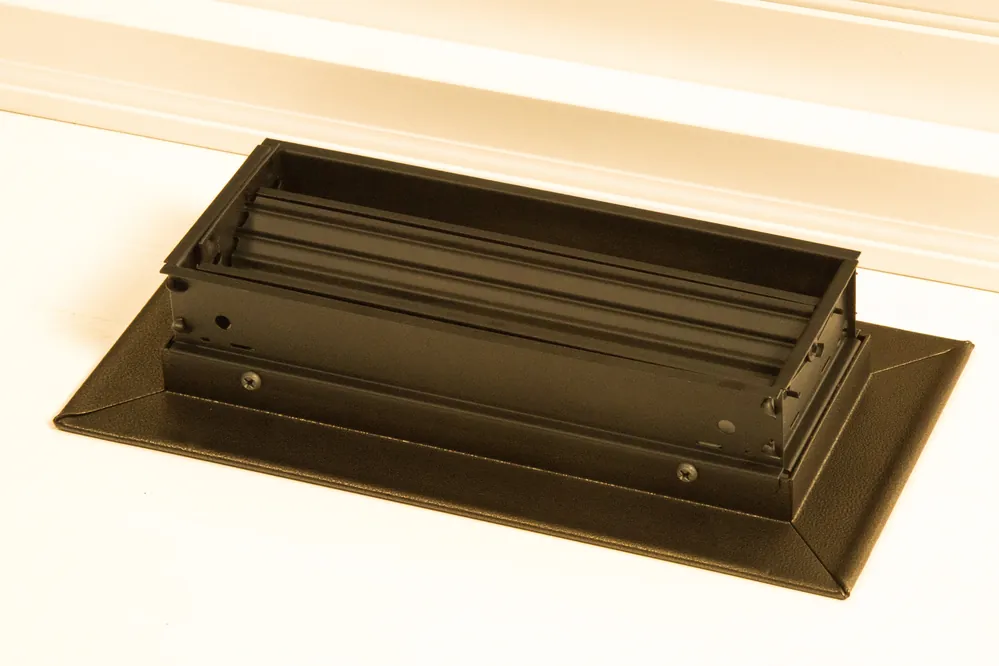 SteelCrest BTU10X4RORBN Fixed Return Floor Grille 10x4