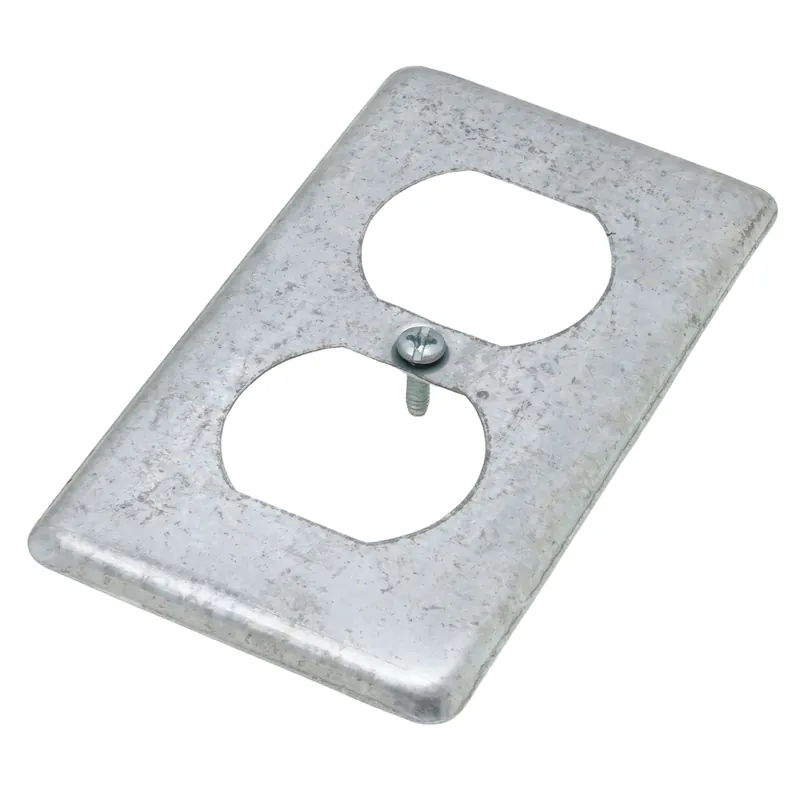 Diversitech 620-252 Flat Duplex Steel Receptacle Cover