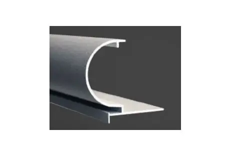 Cardinal Pools crw-r080x6x2 Corner Coping White 2 Piece