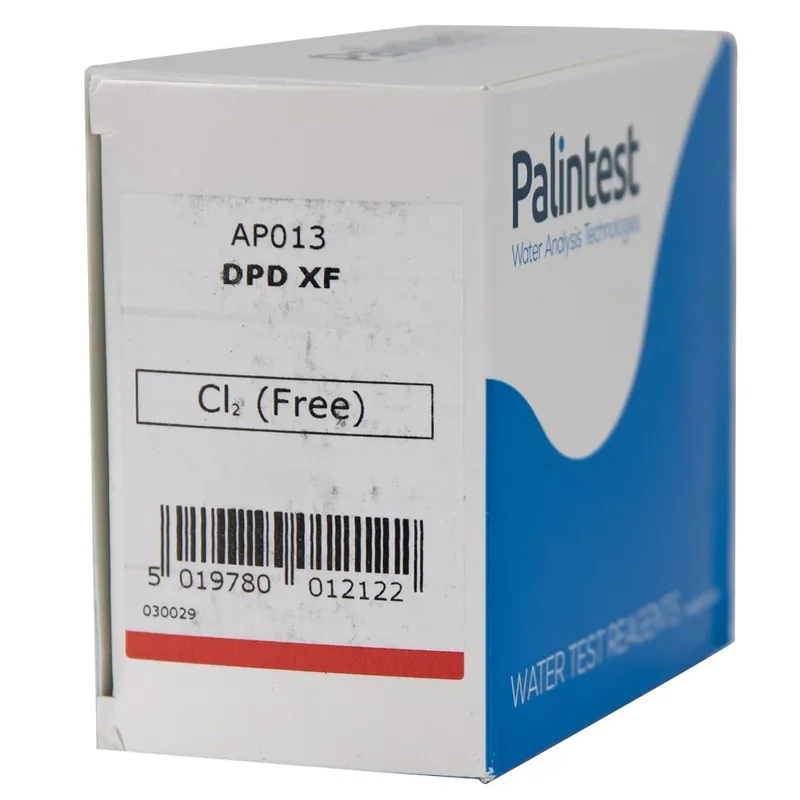 Palintest AP013 Test Reagent Free Chlorine 0-10ppm 250 Tablets