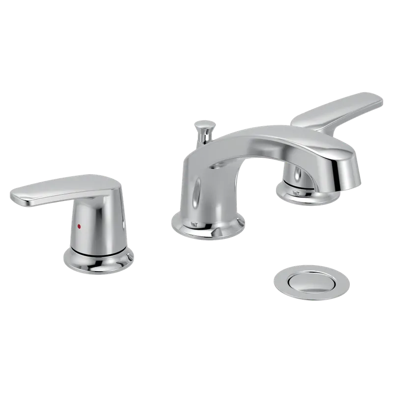 Moen 499545 Chateau Two-Handle Low Arc Bathroom Faucet