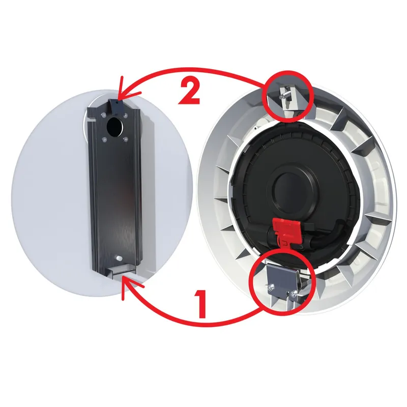 Spa Electrics r10al12r1gmp Retro Led Pool Light 45W