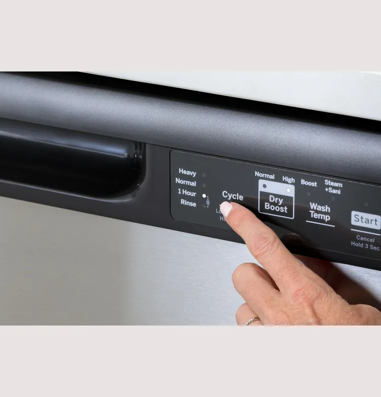 Ge Appliances GDF535PGRBB Dishwasher 24 in.