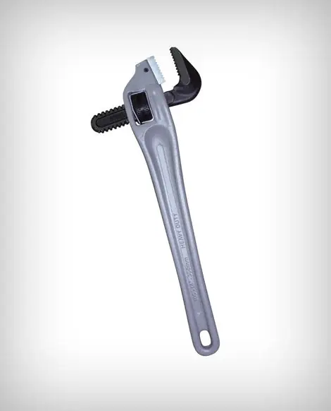 Wheeler-Rex 4814 Aluminum Off-Set Pipe Wrench 14 inches