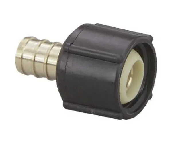 Viega 46033 Pureflow Crimp Lav Adapter 1/2 in Pex X 1/2 in Fip