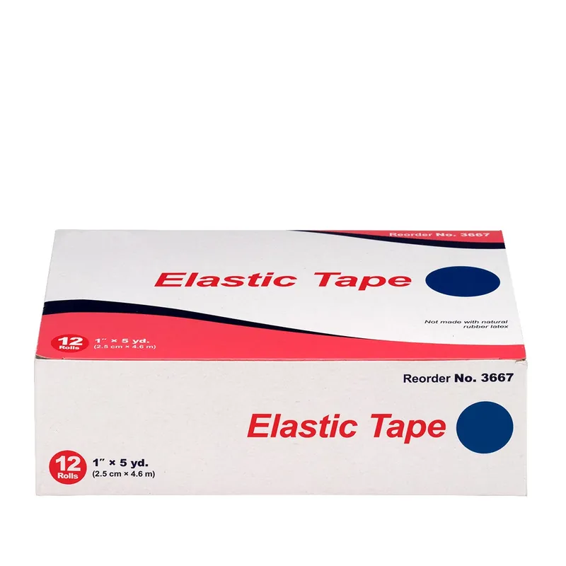 First Aid Only 90885 Elastic Tape 1 inches x 5 Yard (12 Per Box)