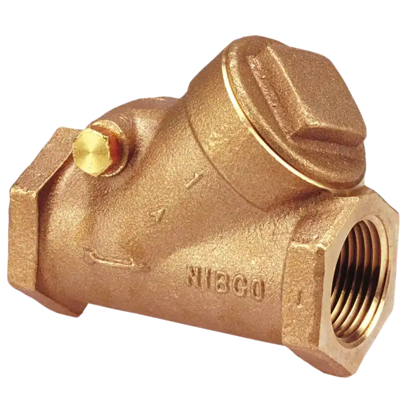 Nibco T-433-B-2 Check Valve - Bronze, Bronze Disc, Threaded Ends