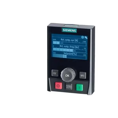 Siemens 6SL32550AA004JC1 Sinamics G120 Intelligent Operator Panel IOP