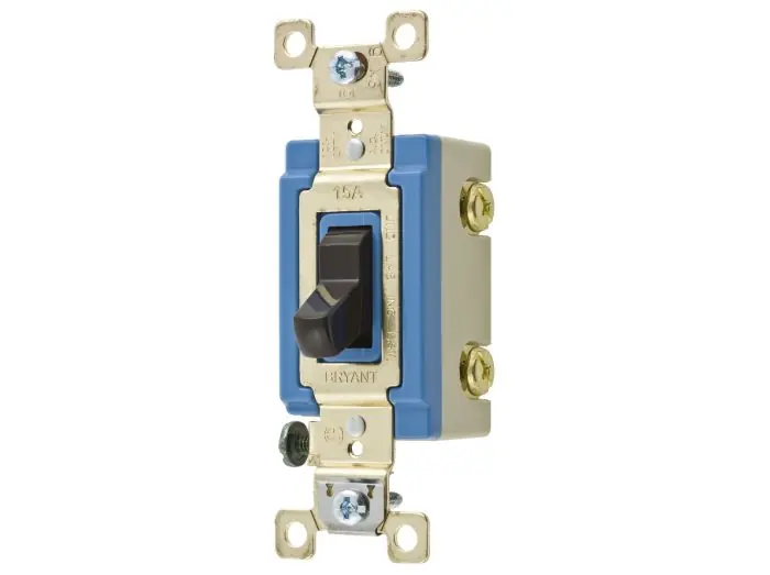 Bryant 4801 AC Switch Single Pole 15A 120/277V