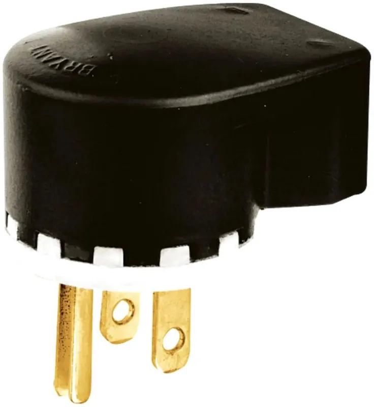 Bryant 5295 straight blade plug 15A 125V 5-15P