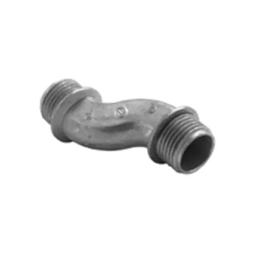 Nsi 1520-DC Offset Conduit Nipple, Rigid/Imc, Zinc Die Cast, 1/2 in.