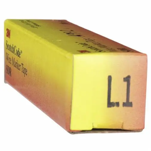 3M SDR-L1 Wire Marker Tape 0.22 inches W x 96.00 inches L
