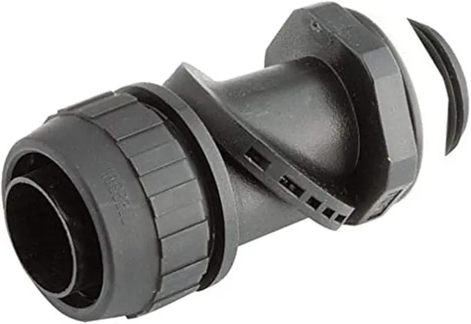 Raco 4753 3/4 inches 90D Liquidtight Nylon Connector