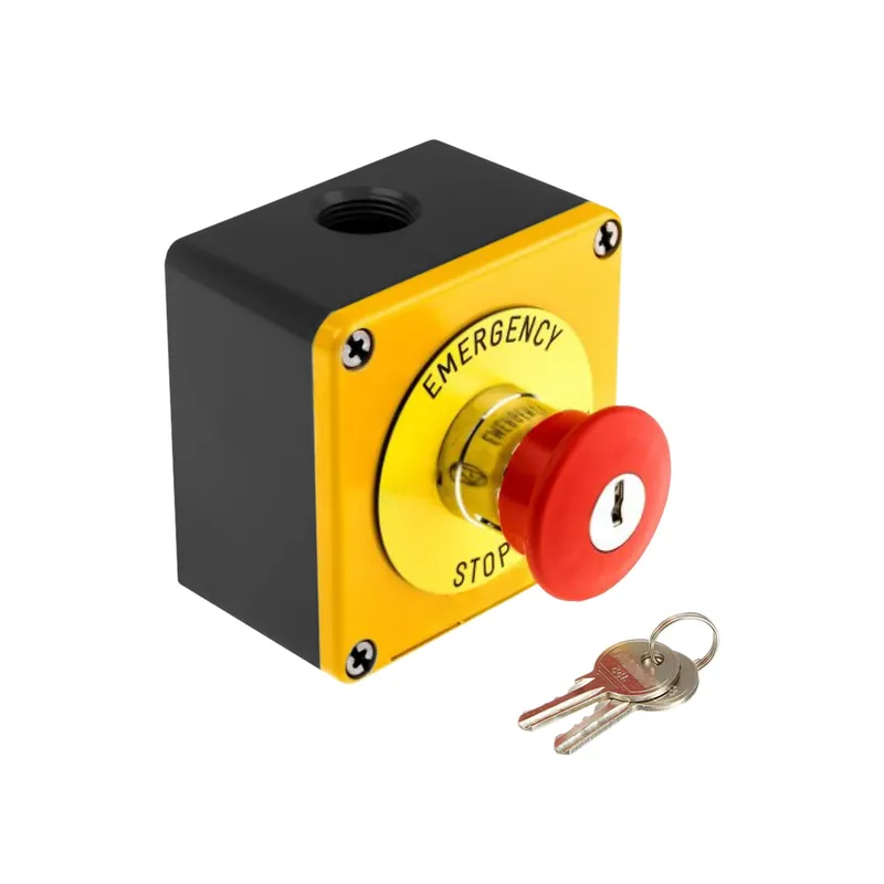 Outdoor Plus OPT-ESTOPKEY Emergency Stop Button with Key