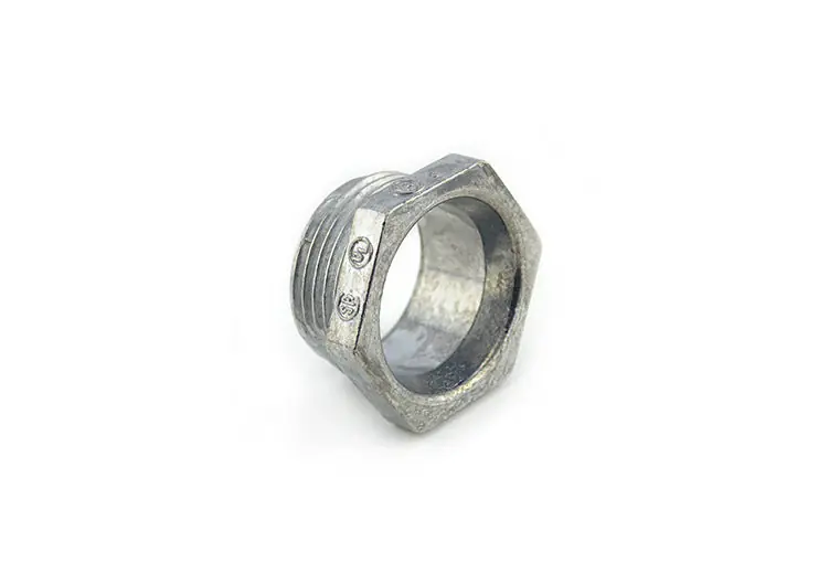 Nsi 1104-DC Die Cast Zinc Conduit Nipple 1 inches NPSM Threads