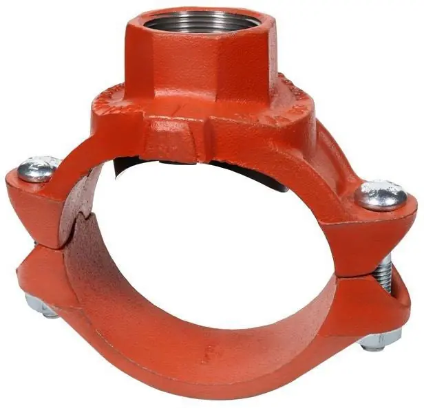 Anvil 390171080 Clamp Tee Female Outlet 2.5x1 in 500 Psi