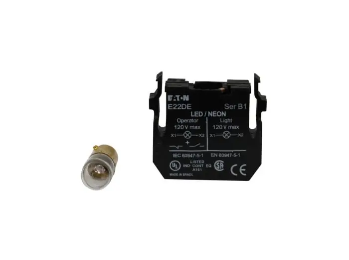 Eaton E22D24C E22 Pushbutton 24 VAC/VDC