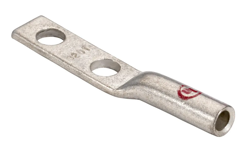 Topaz 3209 Compression Long Barrel Lug, Copper, 4/0, 486AMP, 35KV