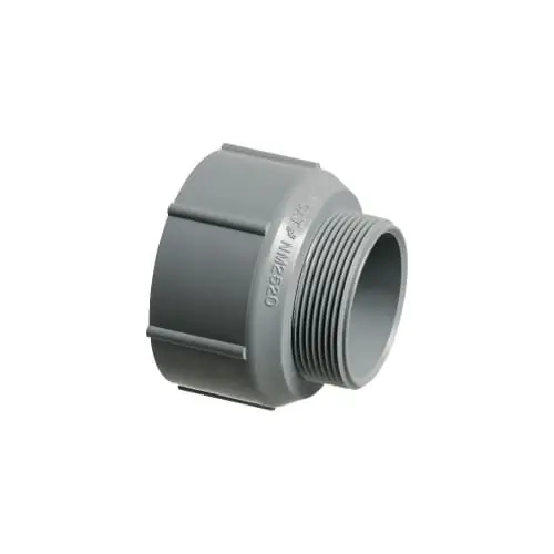 Arlington NM3025 2 1/2 inches NPT Male to 3 inches Glu