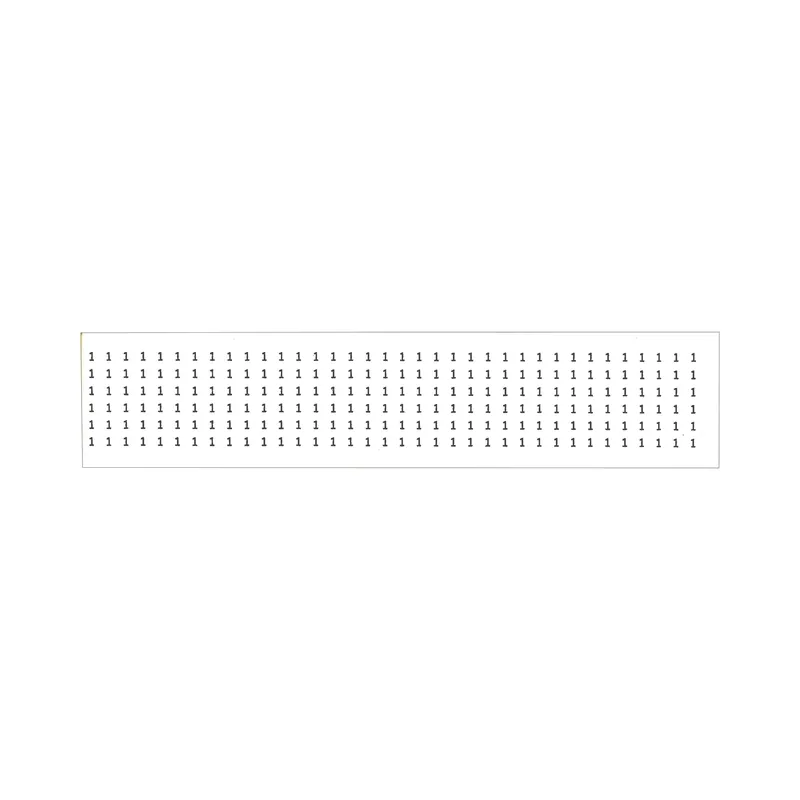 Nsi WMC-1 Wire Marker Cards (#1)