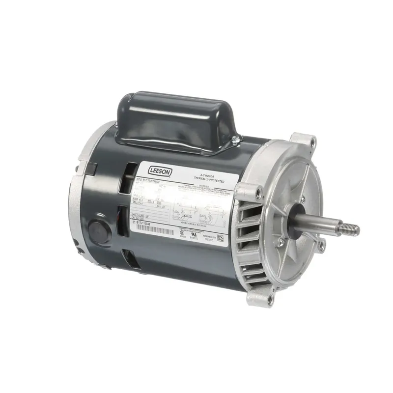 Precision Electric Motor Sales C331 Leeson General Purpose Pump Motor 1/2 HP 1 Ph 56J Frame