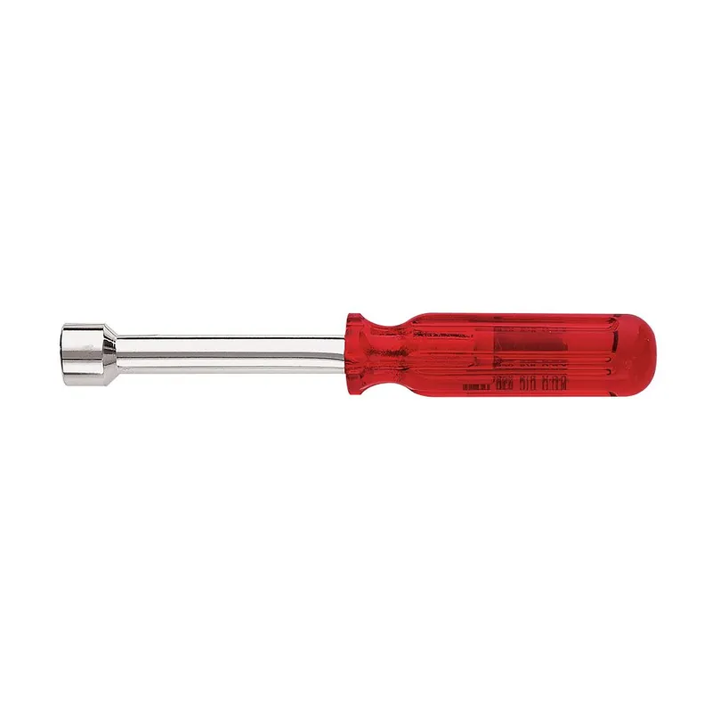 Klein Tools S20 5/8-Inch Hollow Shank Nut Driver 4-Inch Shank
