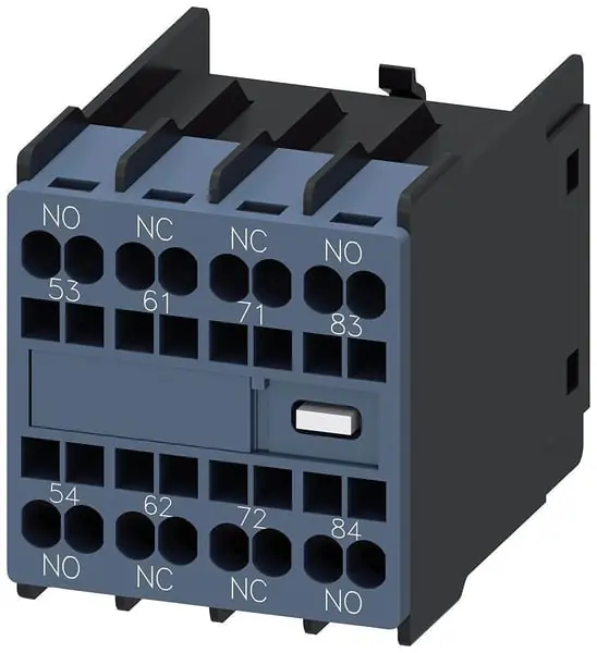 Siemens 3RH29112XA220MA0 Aux. Switch 2No+2Nc For S00 & S0