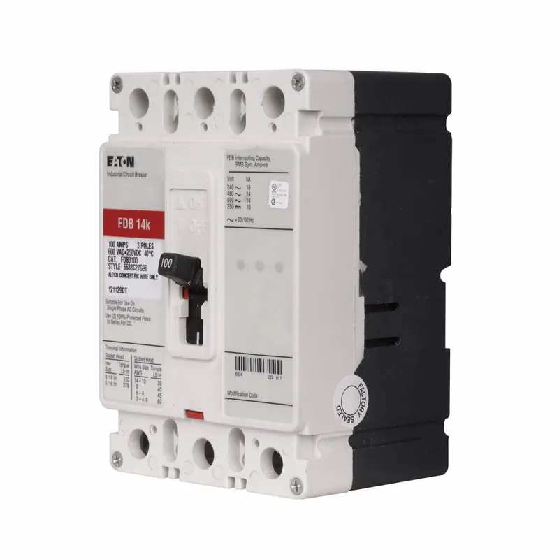 Eaton FDB3015 Series C Molded Case Circuit Breaker 15A REPLACEMENT MPN
