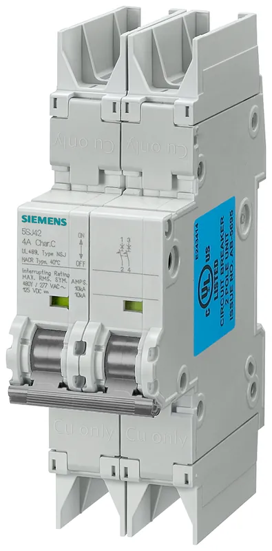 Siemens 5SJ4214-7HG42 MCB 5SJ 2P 0.3A