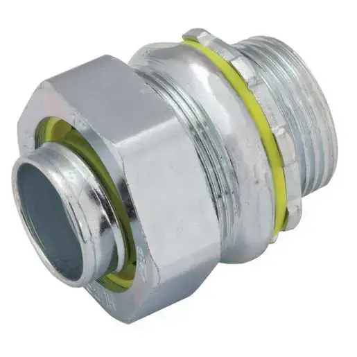 Raco 3410 2-1/2 in. Liquidtight Straight Connector Uninsulated