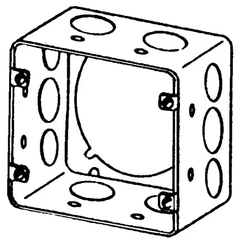 Appleton 4SJDE-1 Square Extension Ring 2-1/8 inches Deep