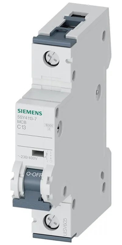 Siemens 5SY4113-7 Miniature Circuit Breaker 13A