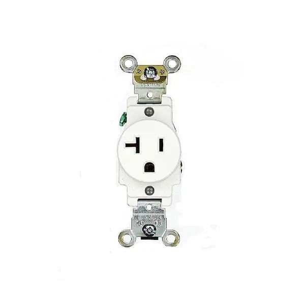 Leviton 5361 Single Receptacle/Outlet 20 Amp 125 Volt