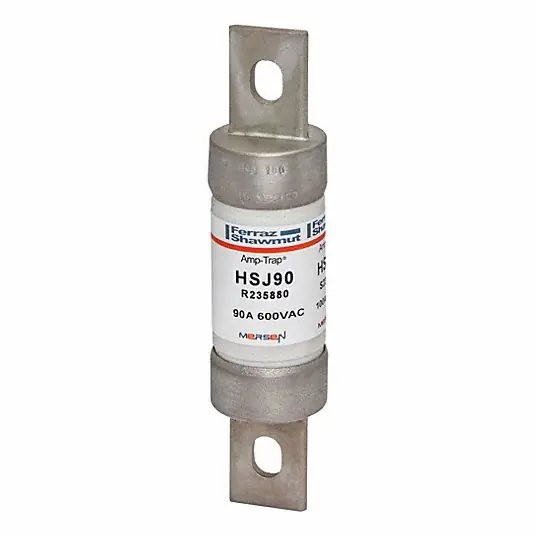 Mersen HSJ90 Fuse HSJ - Class J - High-Speed 600VAC 500VDC 90A Blade Amp-Trap