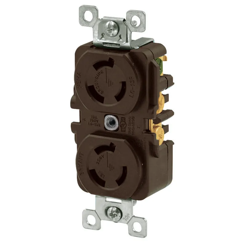 Bryant 70615DR Duplex Receptacle 15A 250V L6-15R