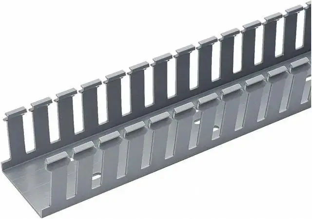 Panduit G1X2LG6-A Wire Duct, Wide Slot Wiring Duct, 6 ft