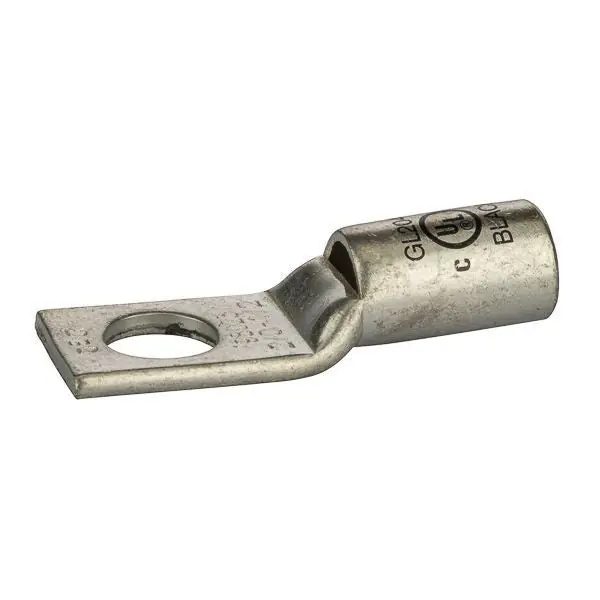 Nsi GL2048 2/0 Awg Copper Compression Lug 1/2 Bolt Size