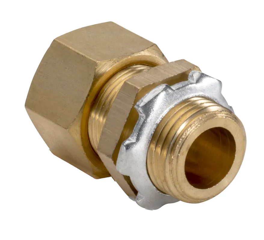 Topaz 1753 Kenny Clamp, Brass, 2 Stranded AWG