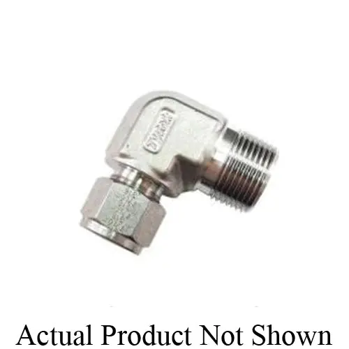 Tylok b-4-dme-4 Dme 90 Deg Male Elbow 1/4 in Brass