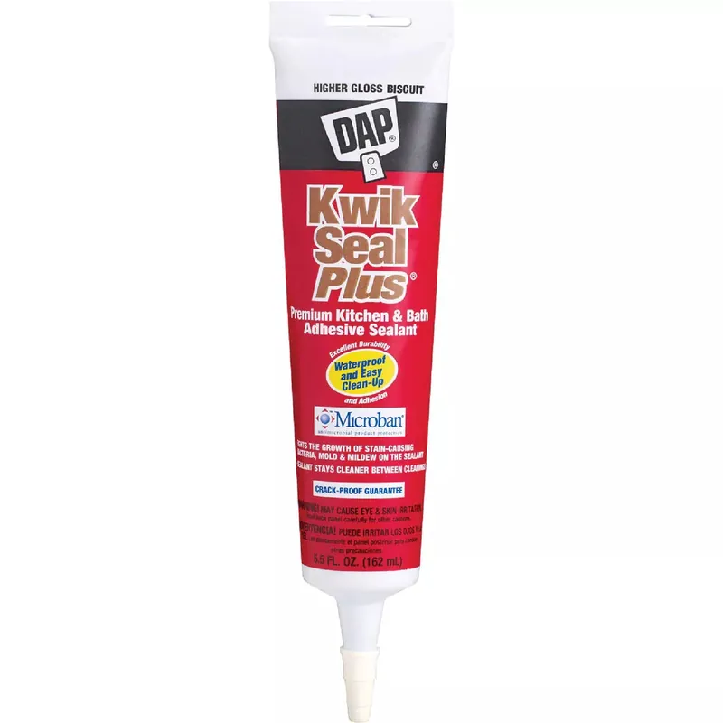 Do It Best 790635 Dap Kwik Seal Plus 5.5 Oz. Premium Kitchen & Bath Adhesive Sealant