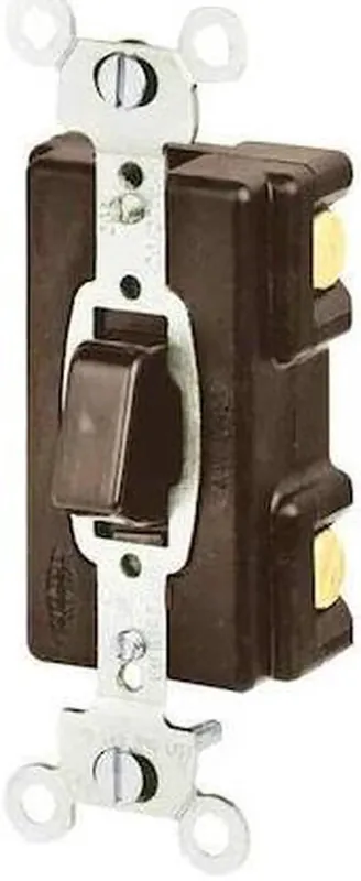 Bryant 4983 Wall Switch 20A 3-Way Type Press Style