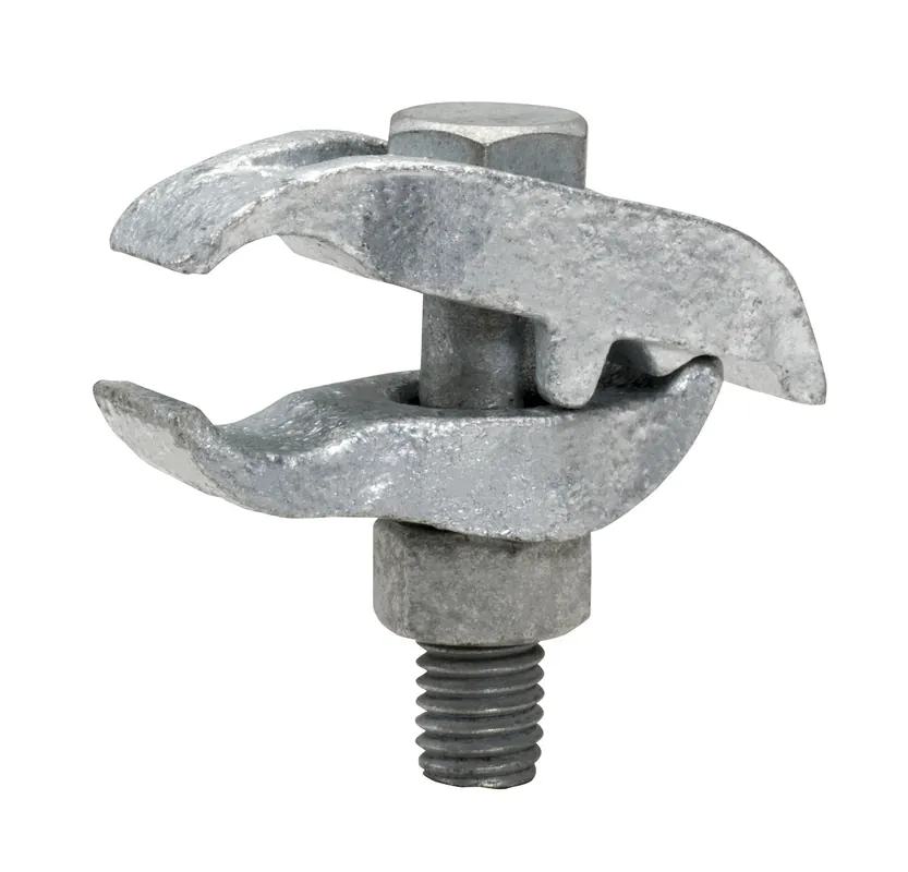 Topaz 1568HDG Parallel Conduit Support, Malleable Iron, Galvanized Steel, 3 inches