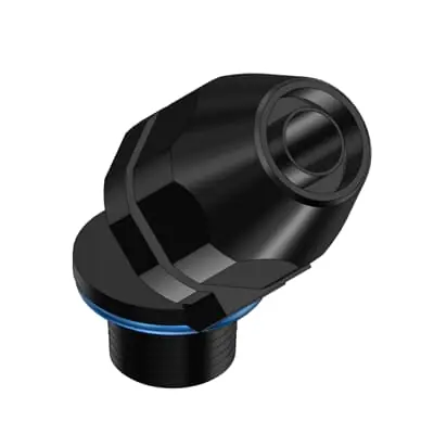 Abb LT438P 45 Degree Plastic Connector (3/8 Inch)