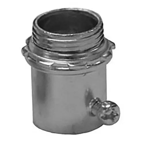 Appleton 4050ST 4000S Insulated Straight Set Screw Connector, 1/2 in Trade