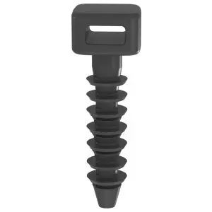 Panduit MPMH38-L0 Cable Tie Holder Single Push Mount Weather Resistant (50 per package)