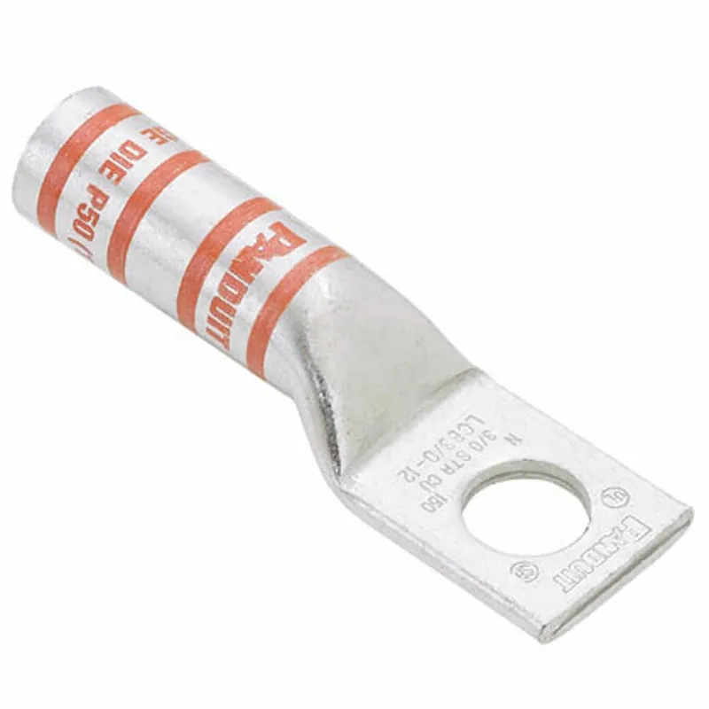 Panduit LCB1-38-E Pan-Lug LCB Copper Compression Connectors - Lugs 1 AWG 3/8 IN